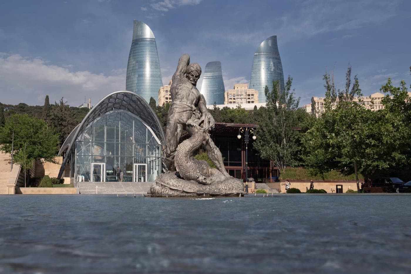 Pontos turísticos no Azerbaijão