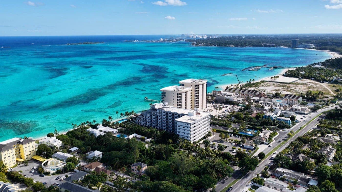 Pontos turísticos nas Bahamas