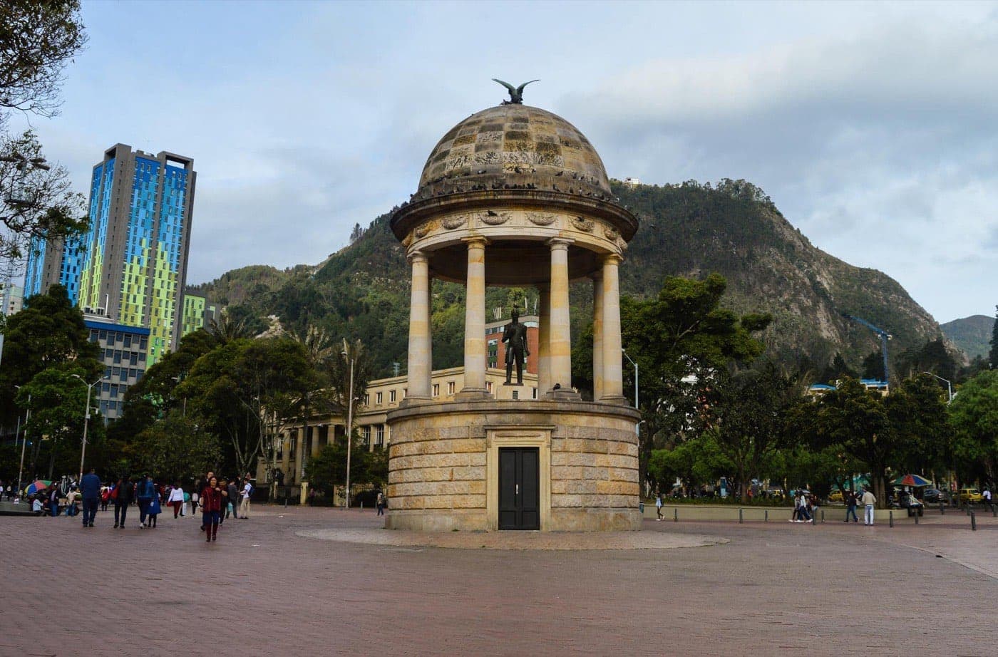 Pontos turísticos na Colômbia