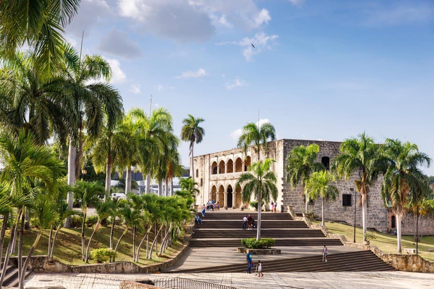 Pontos turísticos na República Dominicana