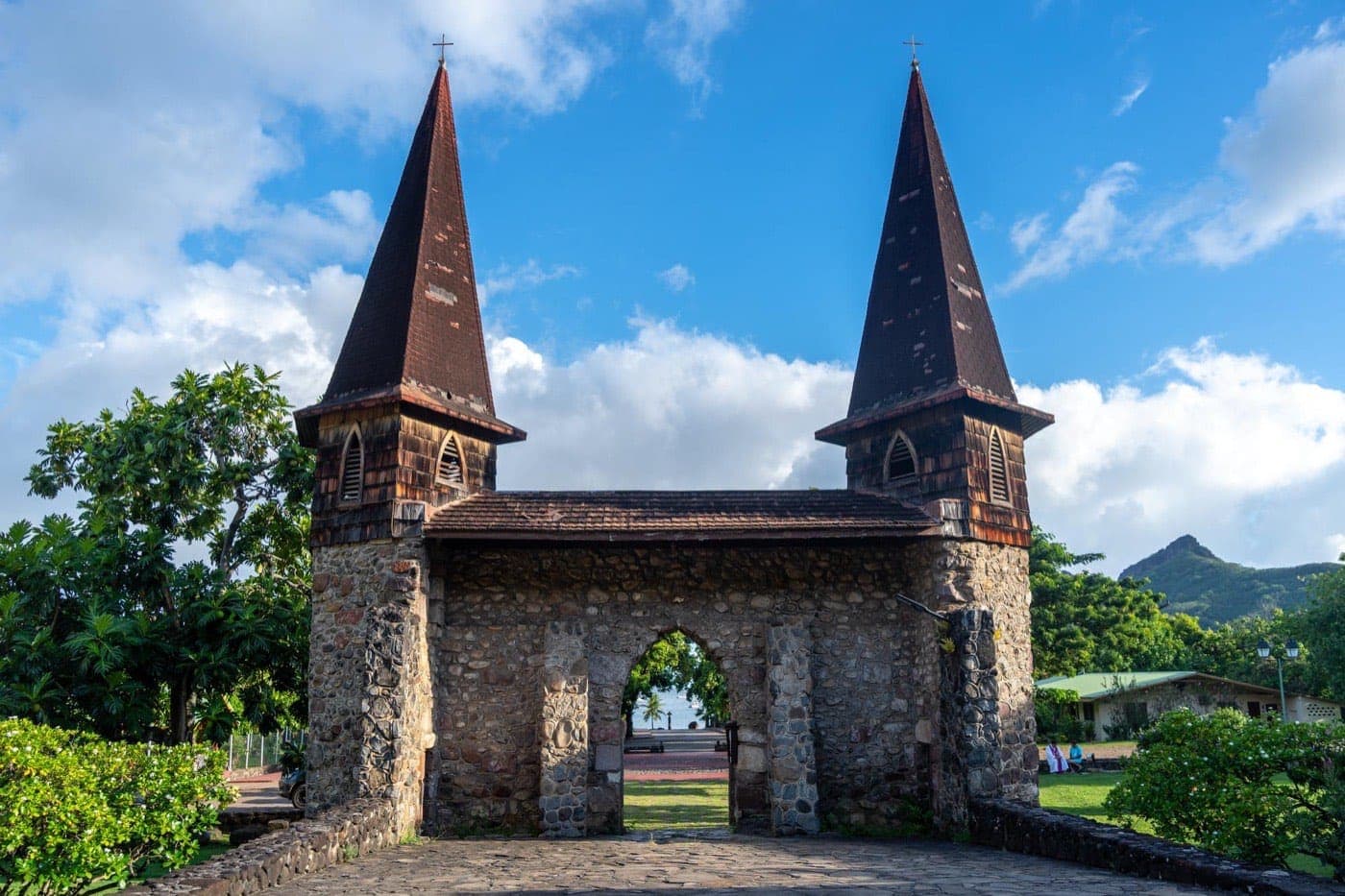Pontos turísticos na Polinésia Francesa