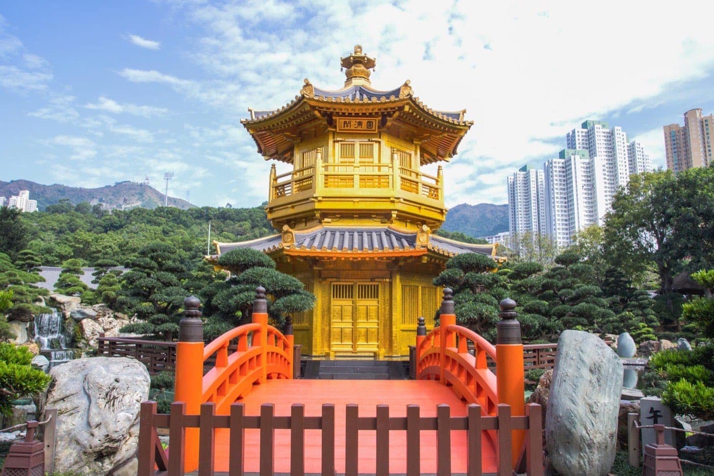 Pontos turísticos em Hong Kong