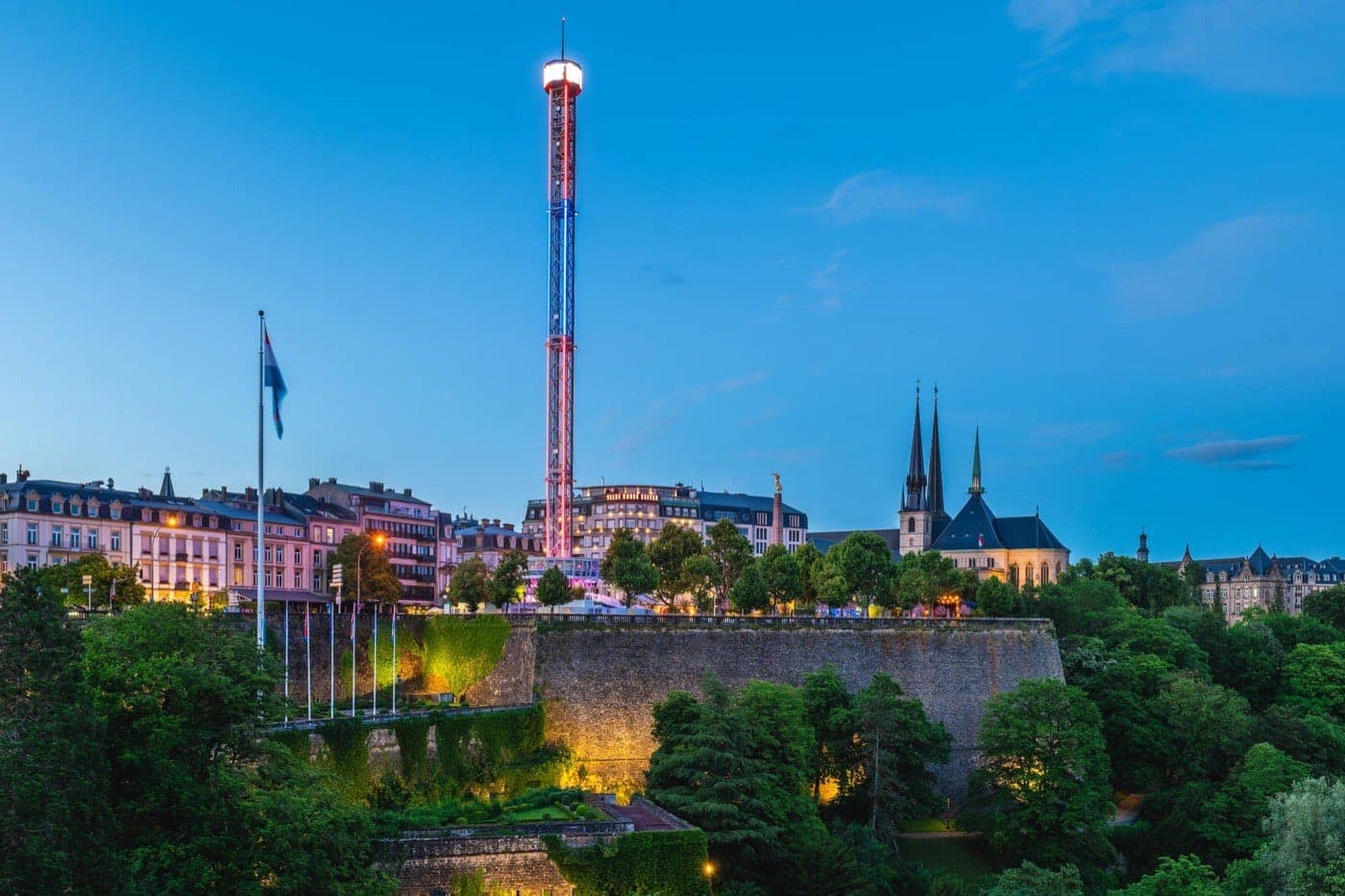 Pontos turísticos em Luxemburgo