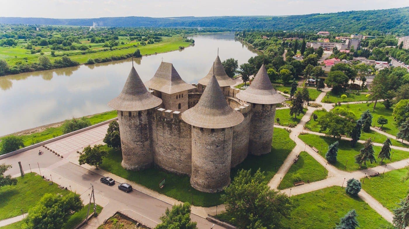 Pontos turísticos na Moldávia
