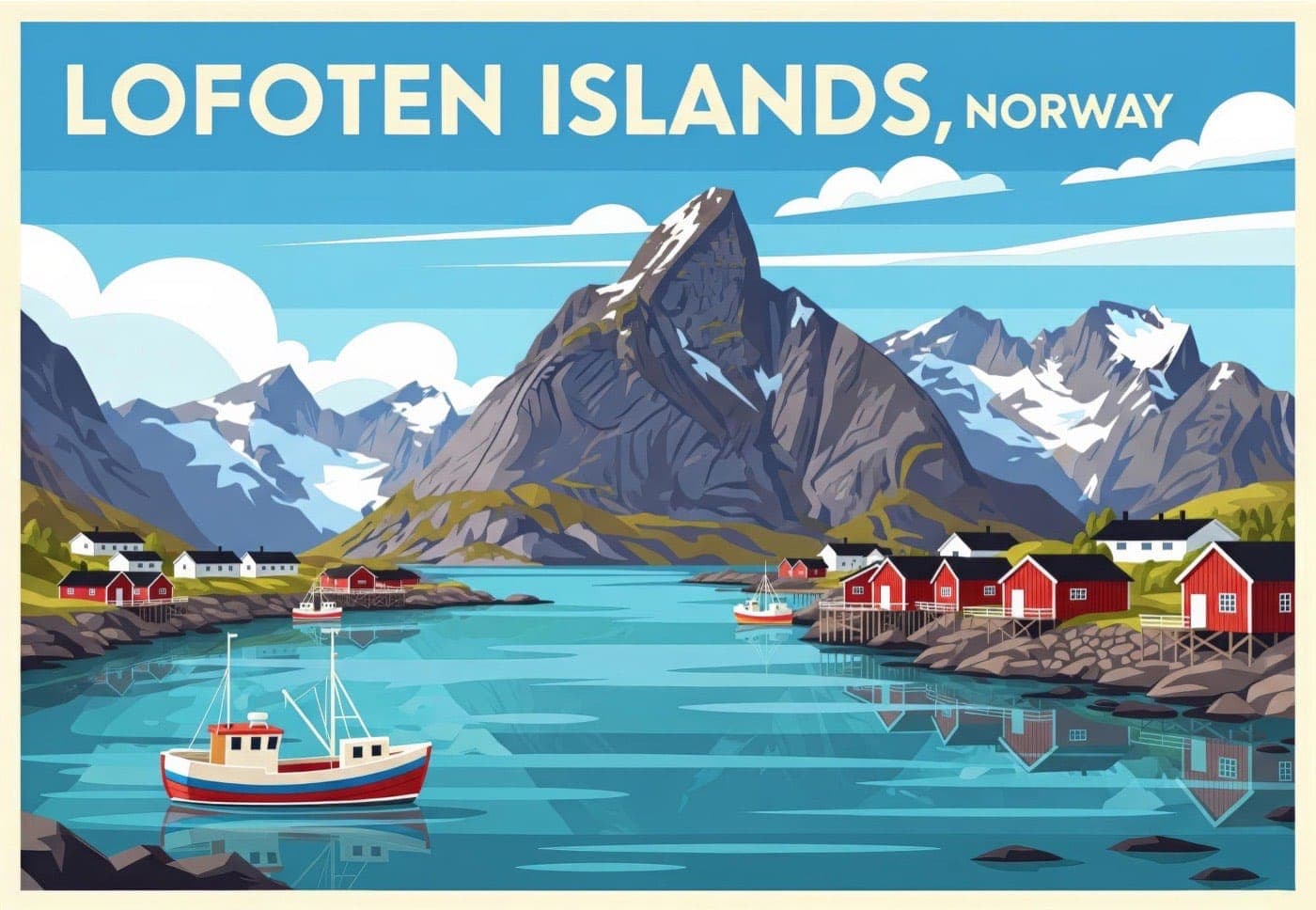 Pontos turísticos na Noruega