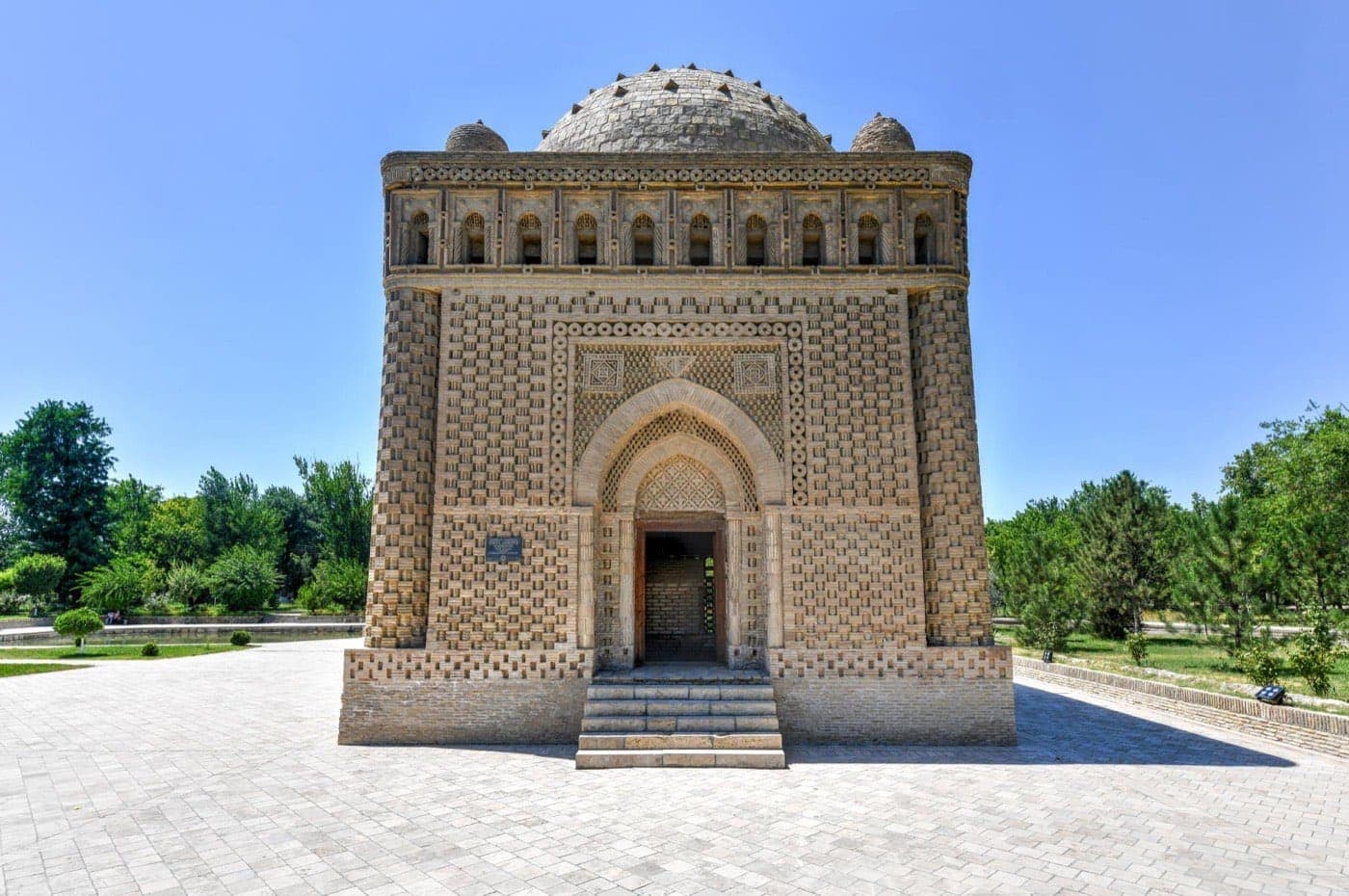 Pontos turísticos no Uzbequistão